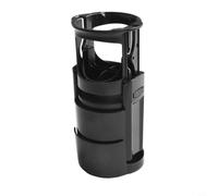 Round Self-Inking Stamps for Office Business Personal Use, 40mm Diameter Plastic Stamp with Built-in Ink Pad, Red Blue Black Options(Red)