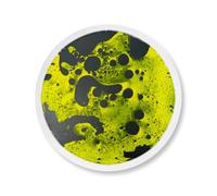 Round Sensory Floor Tiles for Kids, Toddlers and Children, Colorful Liquid Sensory Activity Mat for Active Play and Decorative(Yellow-black)