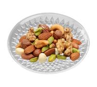 Round Serving Platters - 15cm/20cm/30cm Acrylic Fruit Plate, Snack Serving Fruit Plate, Round Versatile Food Tray, Round Kitchen Appetizer Plates - 15cm