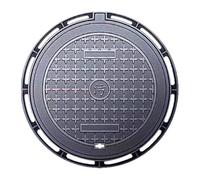 Round Sewer and Stormwater Manhole Covers Lightweight Sewer Manhole Covers Shock Absorption Corrosion Resistance Suitable for Firefighting, Sewage, and Sewer Systems(27.6x31.5in/70x80cm)