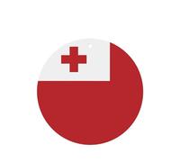 Round Shape Car Air Fresheners Tonga Flag Pattern 6 Pcs Car Aromatherapy Tablets For Car Wardrobe Shoe Cabinet Eliminate Odors
