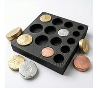 Round Shape Graphite Ingot Mold: 15 Graduated Graphite Casting Mold for Gold Silver Copper Aluminum Brass - Heat Resistant 3632℉ Metal Smelting Tool for Hobbyist DIY Jewelry Making, Refining & Casting