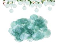 Round Shell Fragments, 100 Pieces for DIY Earrings | Shell for Crafts Rattles, Hobbists Artists Women Girls Students Art Wedding Party Creative Room Home Laborato