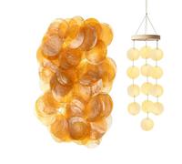 Round Shell Fragments, 100 Pieces for Making Pendants, Natural Shell Pendants | for Women Girls Art Students Adults Hobbists Artists Weddings Parties Home DIY