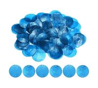Round Shell Pieces | DIY Crafting Charms,Wind Chime Crafting Shell - for Hobbyists Artists Women Girls Art Students Professionals Wedding Party Home Craft Room Studio Workshop
