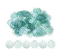 Round Shells, Versatile Crafting, 100-Pieces, Flat Round Natural Shell Charm, Beading and Jewelry-Making, Effortless Stringing Process, for Professionals Hobbyists Beginners Wedding