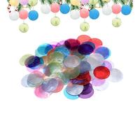 Round Shells with Holes - Pack of 100 Earring Crafts, Sea Shells Coin Beads Connectors, for Hobby Crafts, Beginners, Adults, Girls, Art Students, Parties, Home, Creative Room, Studio