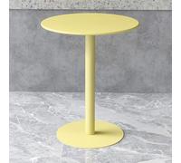 Round Side Table, Compact Drink End Table for Living Room, Dining Bar, and Small Spaces