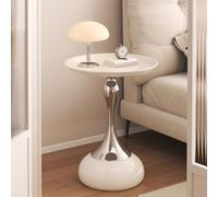 Round Side Table, Vintage Small Round End Table, Sofa Side Table, End Tables For Office, Sofa Laptop Table, Mini End Table, Desk Side Table, Drink Table, Coffee Table, End Table, Bedside Table(White s