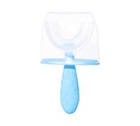 Round Silicone Baby Toothbrush for Ages 2-6 Soft Bristles Dentals Hygiene Training Brush Lovely Design Safe Chewable Teething Tool Toddler Cartoon Shape Infant Toothbrush Care