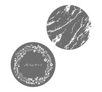 Round Silicone Mats,Silicone Hot Pot Mat For Hot Pot And Hot Cookware - Non-slip Silicone Hot Pads Protect From Dirt Damage (Circle)