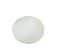 Round Silicone Rubber Sheet - 1mm Thick, 5mm to 100mm Diameter, White Solid Seal Gasket Pad(45mm)