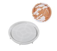 Round Silicone Tray Mold Silicone Planter Mold Fruit Tray Molds Soft Flexible Crystal Jewelry Dish Moulds Various Pattern