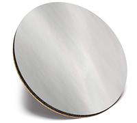 Round Single Coaster - BW - Pearl Mermaid Tail Scale Art |Glossy Quality Coasters | Tabletop Protection for Any Table Type #36441