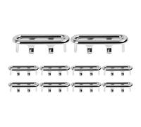 Round Sink Overflow Cover Wash Basin Trim Bath Hollow Ring Caps Bathroom Sink Overflow Hole Covers Kitchen Bathroom Accessories(Style G,8pcs)