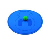 Round Skipping Rug - 58x58x0.6 Centimeters, Soundproof High Density Mat, Floor Shielding Athletic Base | Aerobic Dance Practice Pilates Stretching Physical Strength Recovery Muffling