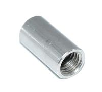 Round Sleeves M8X20 Pack of 10 Stainless Steel A2 Threaded Sleeves with Internal Thread V2A, Rustproof, Outer Diameter 11 mm