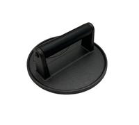 Round Smash Press, Burger Smasher for Pressing Hamburger Patties, Chicken Breasts, Sausages and Salmon, Suitable for Outdoor Cooking, Camping and Garden Parties