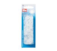 Prym Transparent Matt Round Non-Sew ColorSnaps 12.4mm Snap Fasteners (30pc), 12 x 7 x 2 cm