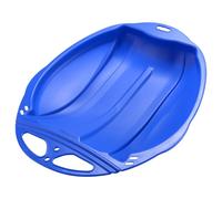 Round Snow Sledge - For Kids And Adult, Winter Toboggan Sleigh Sled, Plastic Ski Board, Pull Strap Skateboard for Outdoor Snow, Skiing Board