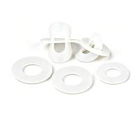Round Soft Silicone Gaskets, Ultra-Thin Rubber Screw Waterproof Plastic Sealing Thickened Flat Washers(20 * 30 * 3(40 pcs))