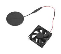 Round Solar Exhaust Fan Air Extractor Panel Powered Waterproof Small Ventilator for Chicken House Greenhouse Ventilation Circulation