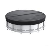 Round Solar Pool Cover 210D Black Heat Absorb(8FT)
