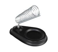 Round Soldering Iron Stand Rack for Electronics and Craftsmen Heavy Cast Iron Base Round Soldering Stand