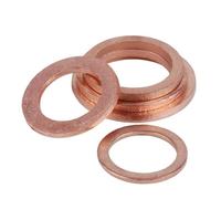 Round Spacer Washers, Solid Copper Fastener Washers Shims Gaskets Seals Spacers M5-M22 Pack Of 10 Or 20 Pcs(20pcs,M14x20x1.5mm)