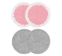Round Spin Mop Replacement Pads for VMAI G700 P700 - Microfibre Cleaning and Waxing Discs Flat Mop Head Refills for tile Wood