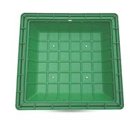 Round/Square Resin Manhole Covers Inset Access Covers Decorative Septic Tank Covers for Drain Fields Courtyard Lawn Garden (Square 70x70CM/27.5x27.5IN)