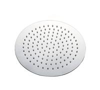 Round & Square Stainless Steel Showerhead Rainfall Rain Shower Head Chrome high Pressure Bath Faucet rainshower,8 Inch Square,as Shown