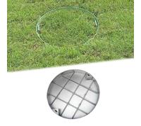 Round Stainless Steel Manhole Cover - Invisible Sump Pump & Sewage Basin Lid 16-40 Inch Diameter Septic Tank Cover (39.4IN/100cm) for Grass Areas