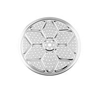 Round Stainless Steel Steamer Rack, Pressure Cooker Canning Rack, Insert Stock Pot, Steamer Plate Rack, Cooking Toast Bread Salad, Easy Clean 34cm