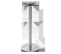 Round stainless steel table base - Medium 1050 mm netfurniture Silver One Size