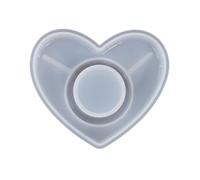 Round Star Holder Silicone Handmade Concrete Gypsum Molds Geometric Moon Candlestick Resin Home Decor Holder for Cement