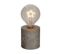 Round Star Light with Cement Effect Base