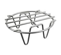 Round Steamer Rack - Heavy Duty Cooling Plat-Form, Circular Pot Insert, Dishwasher Safe Canning Base, Metal Pressure Cooker Guard | Steam Lift for Roasting Baking Meat Seafood Egg Pastry