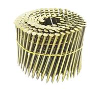 Round Steel Wire Siding Coil Nails, Length 25mm-80mm Painted Flat Straight Nails for Concrete Walls 225pcs(25mm)