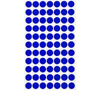 Round Stickers Labels in Blue 15mm Easy to Remove Adhesive Labels 1.5cm - 770 Pack by Royal Green