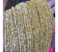 Round Stone Bead, Natural Stone Beads Multicolor 2-5mm Pack of 100 for Jewelry Making(4mm Around 95beads)