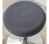 Round Stool Covers 1/2/4/6pcs Oraunent Round Bar Cover Stretch Footstool Stools Slipcover Seat Cushion Washable Polar Fleece Fabric For Home Shop Elastic Protector Cover ( Color : E , Size : 2pcs )