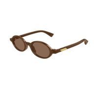 Round Sunglasses - unisex - Bottega Veneta - Sunglasses - Brown - 47 MM - Accessories 47 MM