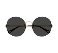 Round Sunglasses - unisex - Chloé - Sunglasses - Yellow - 57 MM - Accessories 57 MM