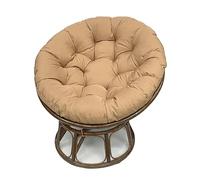 Round Swing Seat Cushion 16x16in Thick Soft Water-Resistant Pad forHammock Radar Egg Chairs - Indoor/Outdoor Comfort Upgrade