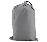 Round Table Cover Outdoor Weatherproof | Debris & Rain Barrier for Garden / Patio / Picnic | Nylon Cord Secure Fit | Lightweight Polyester 50" Diameter (Grey)