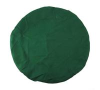 Round Table Mat Made of Felt with Elastic Perimeter to Fit Tables from 36 Inch to 48 Inch Without Slippage (Green)