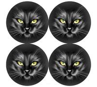 Round Table Mat Placemat Set 4 Pieces 33cm 7 Designs Modern Kitchen Dinner 4 PCS