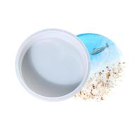 Round Table Resin Silicone Mold - Epoxy Casting Tool, Large Tray Maker | Giant Circular Furniture Art Creation Hardware, Flexible Non Stick Polished Equipment with Thick Reinforced Sidewalls