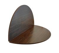 Round Table Top Extender Foldable, 47/51/59/55 in Wooden Replacement Table Top, Catering Banquet Party Dining Desktop No Legs, Space Saving(Brown,140cm/55in)